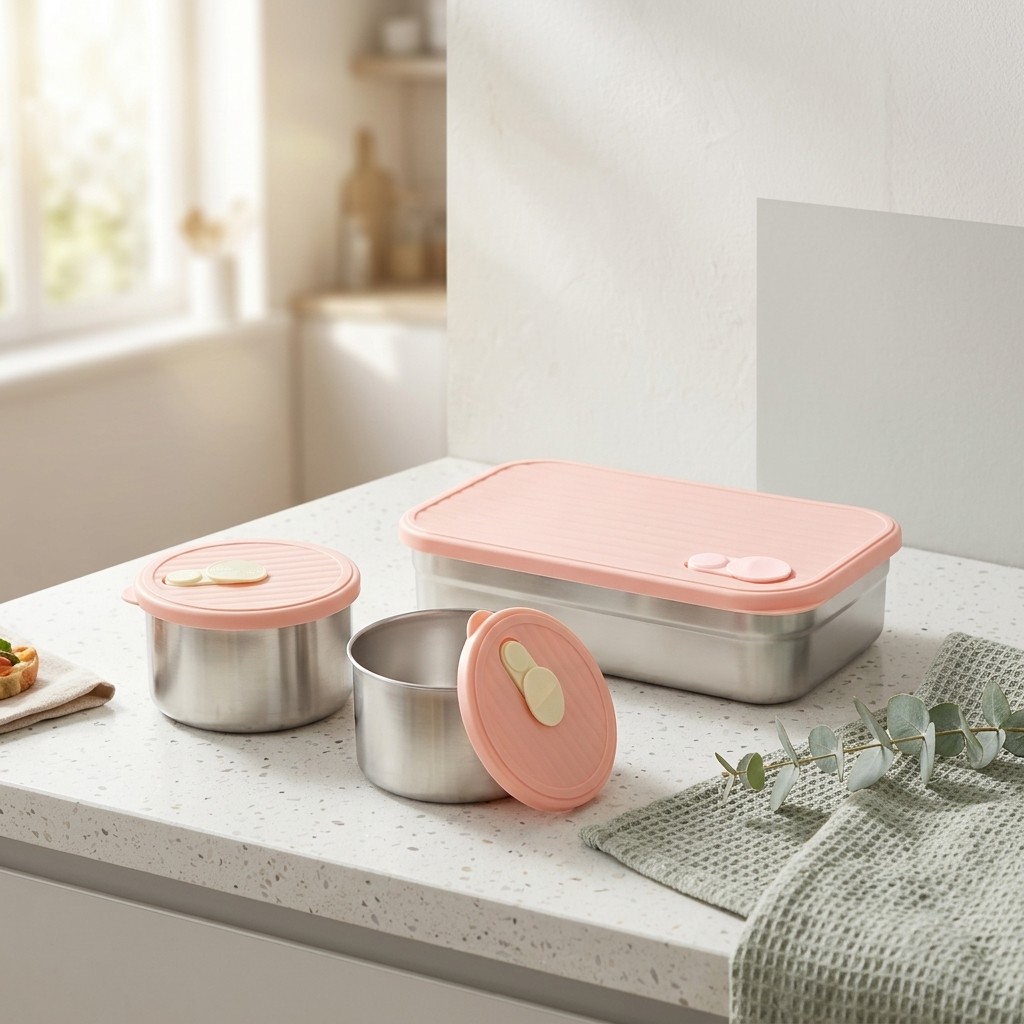 Meal Prep Kinder - Bento Lunch Box Set Microwave Safe