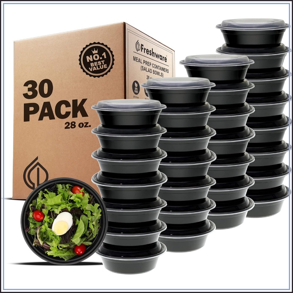 Meal Prep Containers - Meal Prep Containers with Lids 30