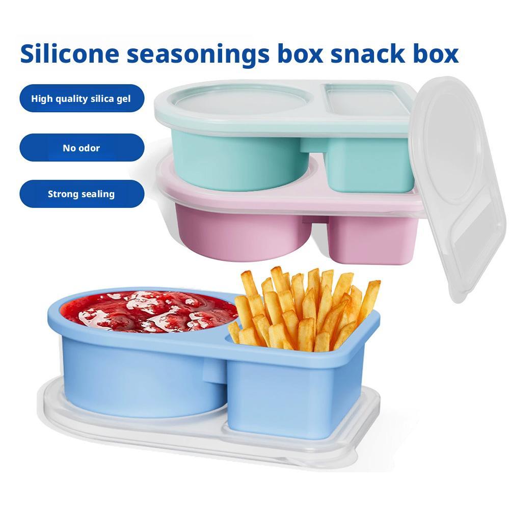 Meal Prep Kinder - 2 Grid Snack Containers Reusable Meal