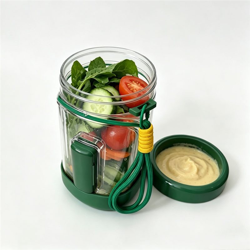 AT02-For Meal Prep Salad Pod P - Meal Prep Jar Salad recension och pris