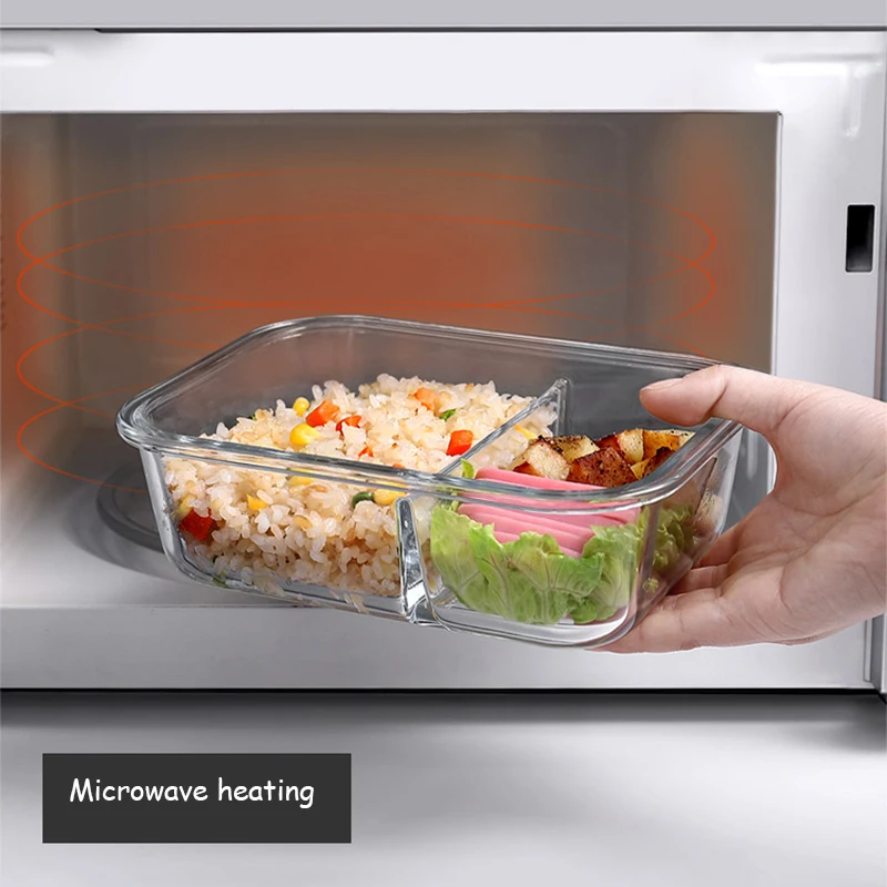 Glass Lunch Box Sealed Fresh-K - Meal Prep Glass Containers Oven Safe recension och pris