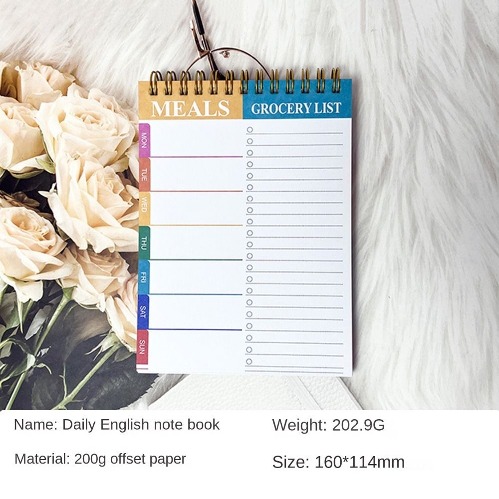 Wide To Do Planner Weekly Plan - Meal Plan Notepad recension och pris