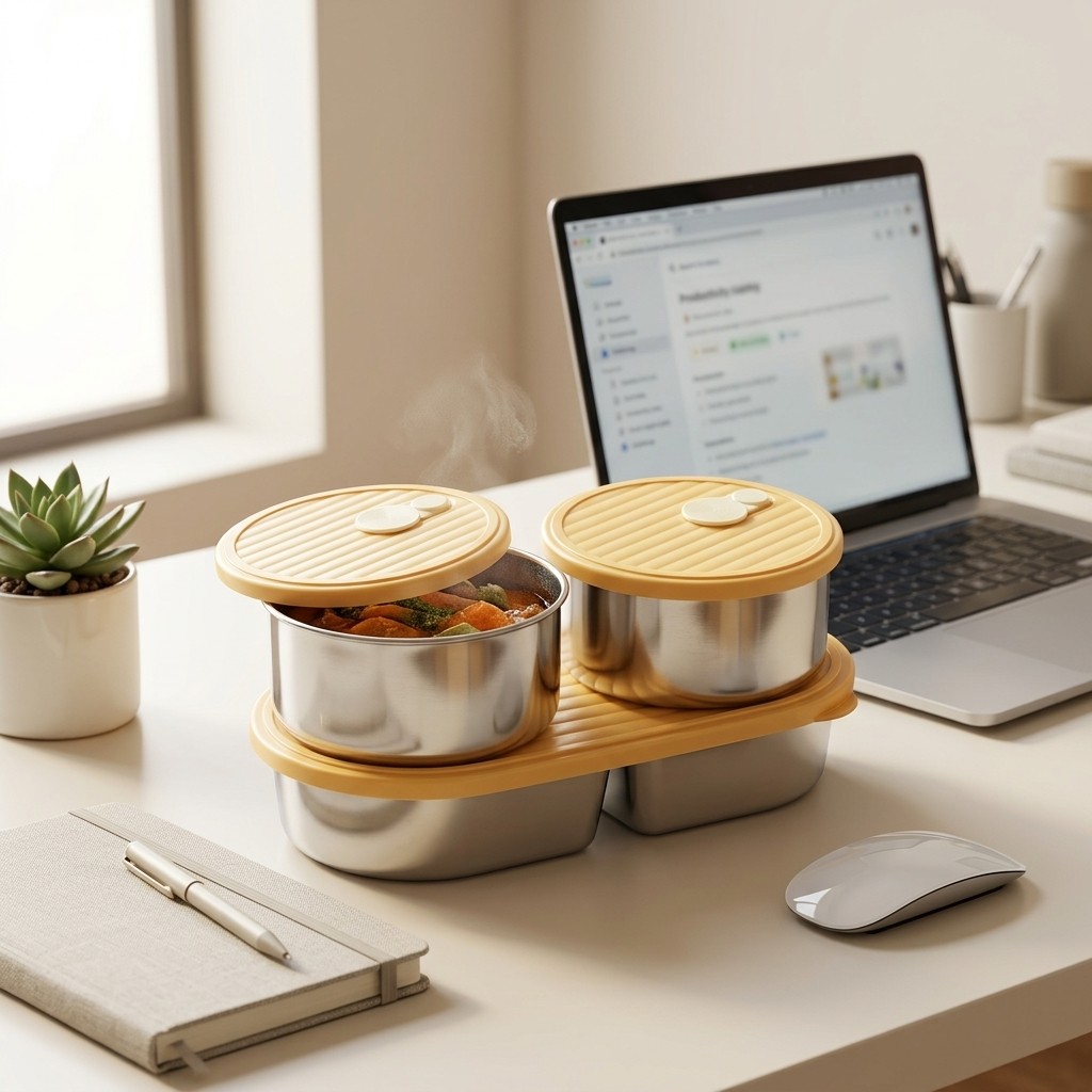 Microwavable 304 Stainless Ste - Meal Prep Kinder recension och pris