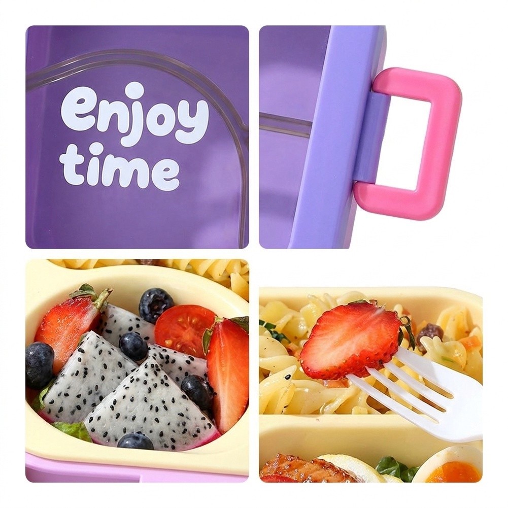 Stainless Steel Bento/Box 3 Co - Meal Prep Containers recension och pris