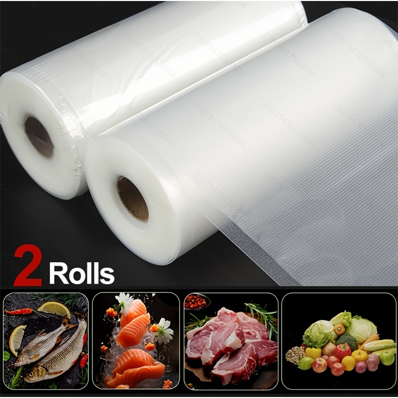 2Pcs BPA-Free Vacuum Seal Roll - Meal Prep Fit recension och pris