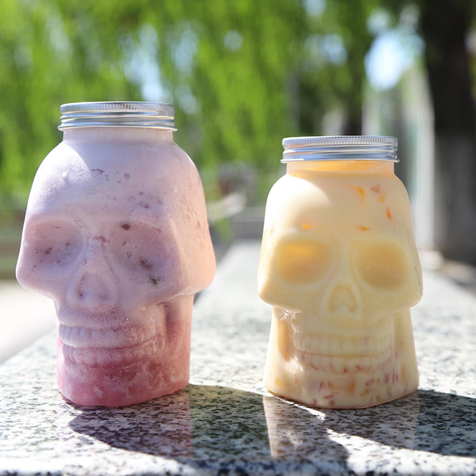 Transparent Skull Jars with Li - Meal Prep Kinder recension och pris