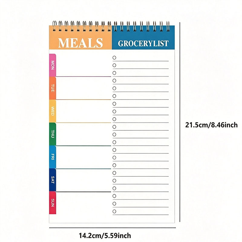Weekly Meal Planner Notepad 5. - Meal Plan Notepad recension och pris