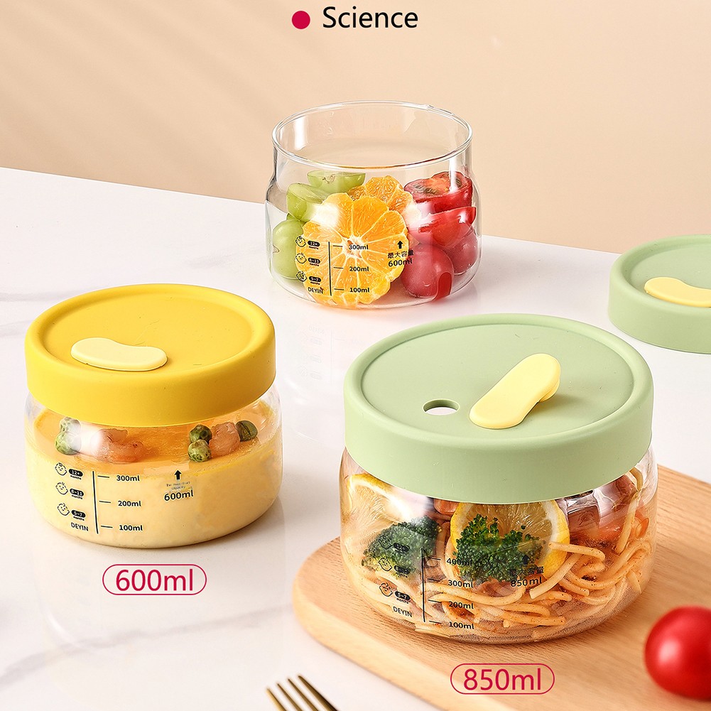 600-850ml Glass Food Storage C - Meal Prep Glass Containers Oven Safe recension och pris