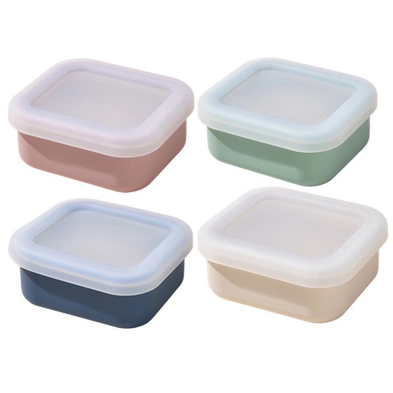 AB33-4-Pack Silicone Freezer M - Meal Prep Containers recension och pris