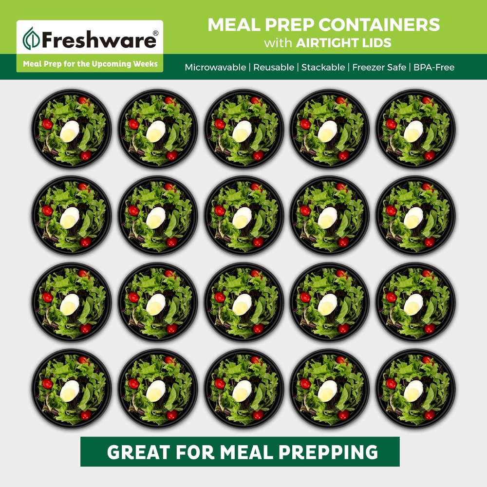 Meal Prep Containers with Lids - Meal Prep Containers recension och pris