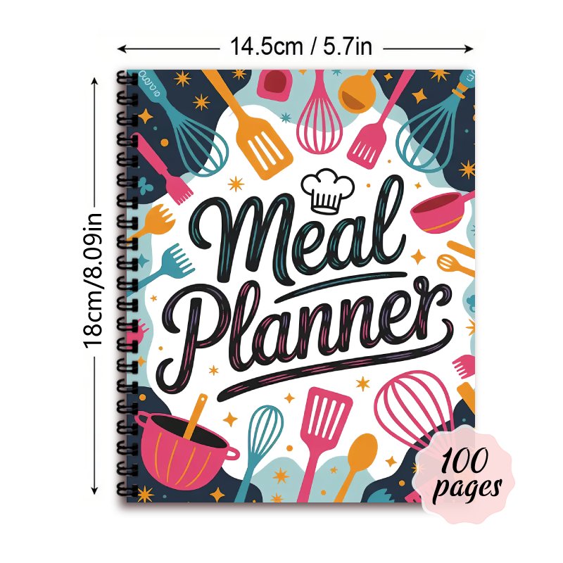 Meal Planner Notebook, Weekly  - Meal Plan Notepad recension och pris