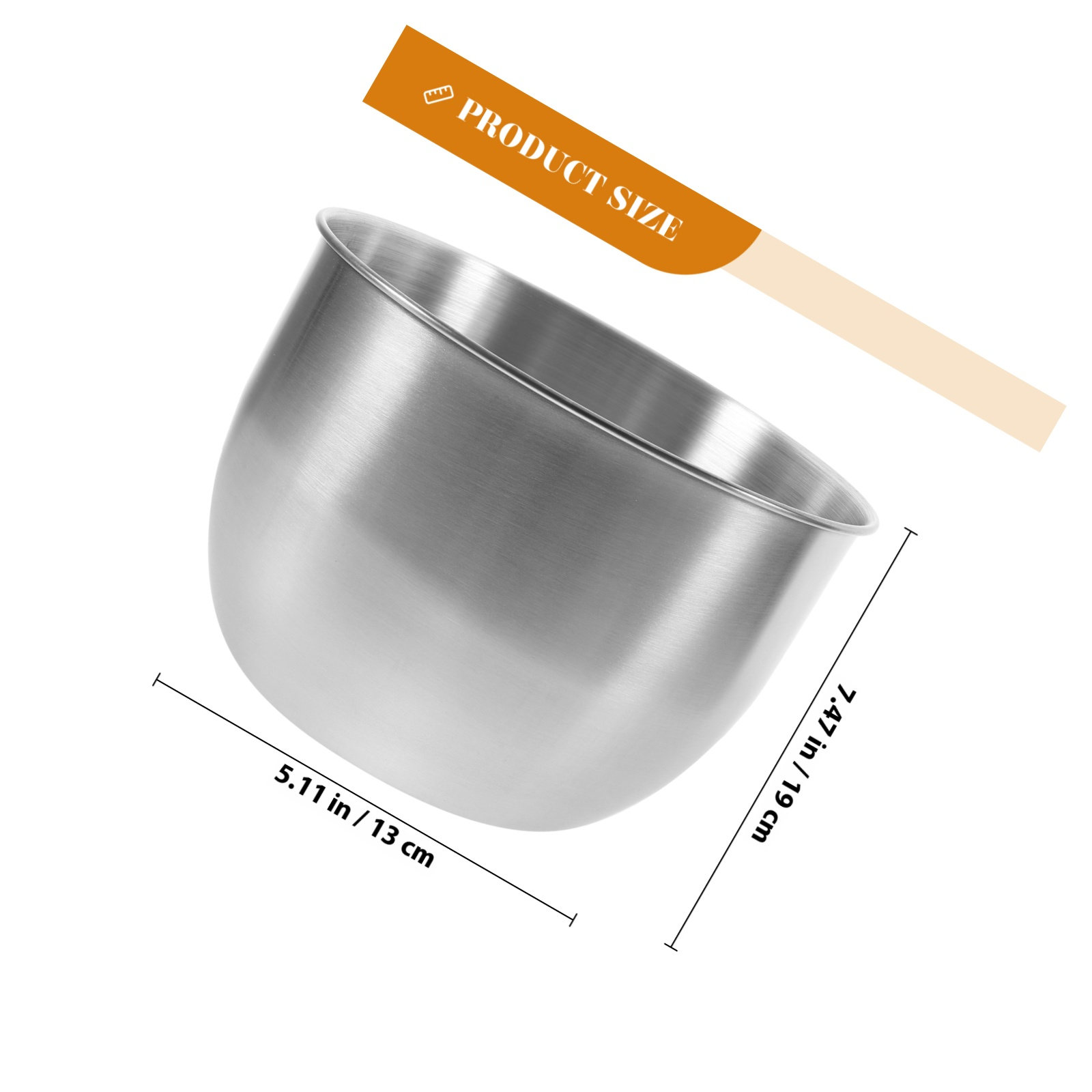Deep Stainless Steel Mixing Bo - Meal Prep Usa recension och pris