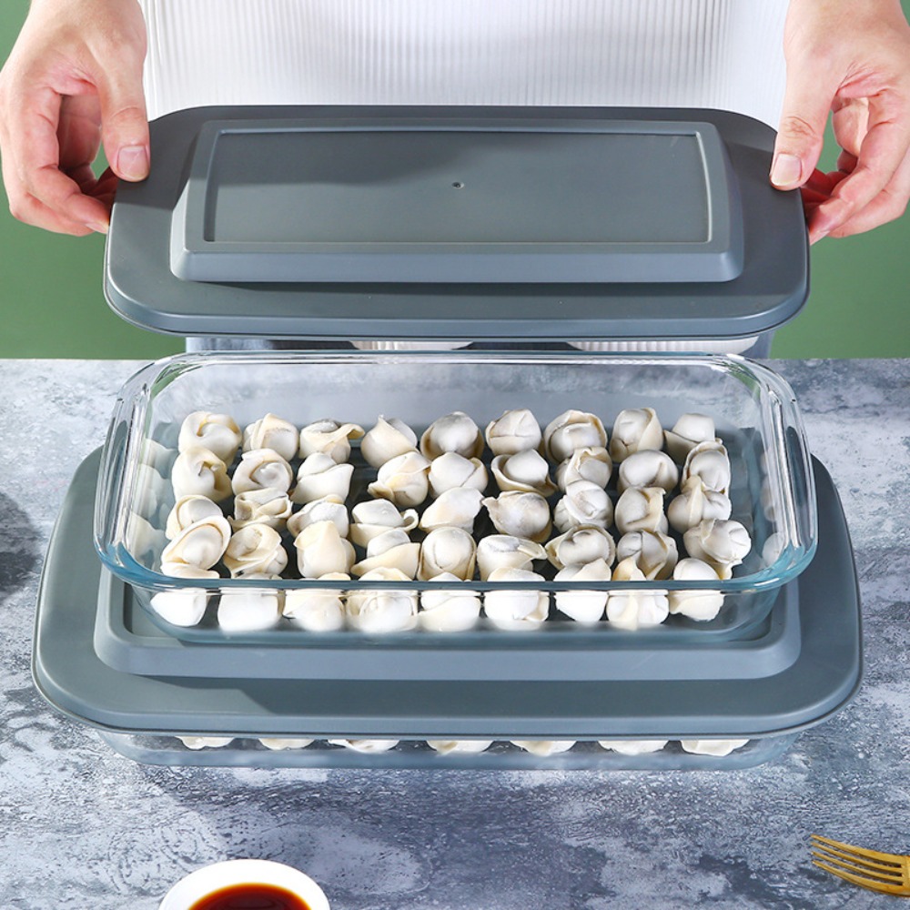 Durable Rectangular Glass Baki - Meal Prep Glass Containers Oven Safe recension och pris